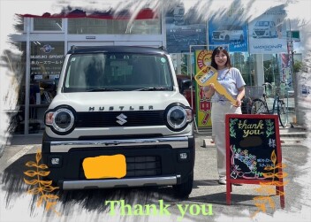 A様　新車ﾊｽﾗｰﾀﾌﾜｲﾙﾄﾞご納車おめでとうございます！
